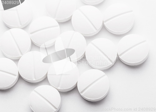 Image of White pills