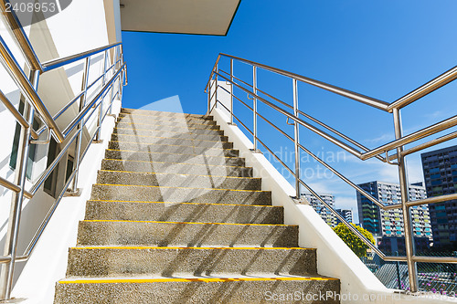 Image of Cement staircase