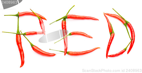 Image of Hot spelt with chili peppers 