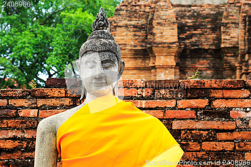 Image of Ancient Buddha statue