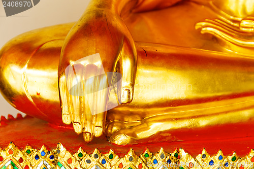 Image of Part of the buddha statue