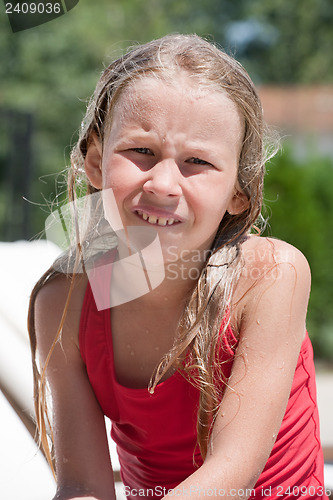 Image of wet portrait
