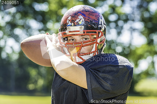Image of American Football Player