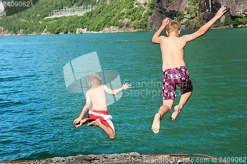 Image of Jump into the Water