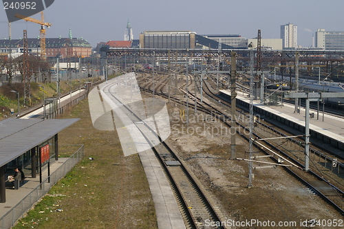 Image of Railway track in Copenhagen