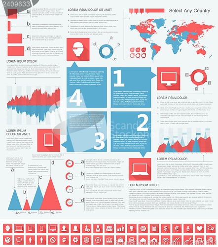 Image of IT Industry Infographic Elements