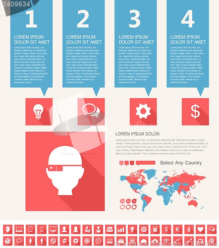 Image of IT Industry Infographic Elements