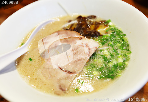 Image of Japanese ramen noodle