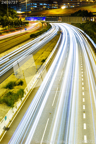 Image of Busy traffic on highway