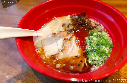 Image of Japanese ramen noodle