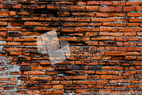 Image of Ancient brick wall