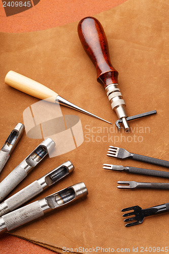 Image of Leather craft equipment