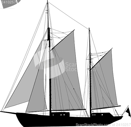 Image of Two masted ketch