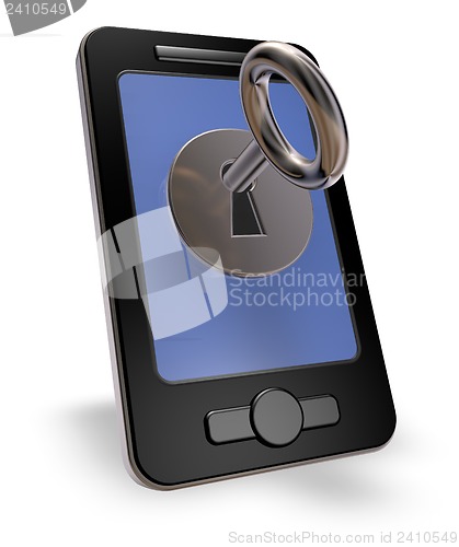 Image of smartphone security