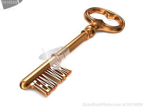 Image of Teamwork - Golden Key.