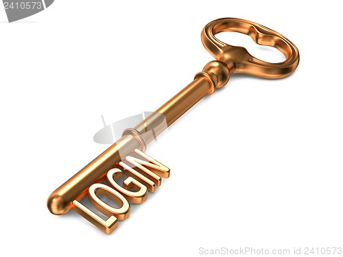 Image of Login - Golden Key.