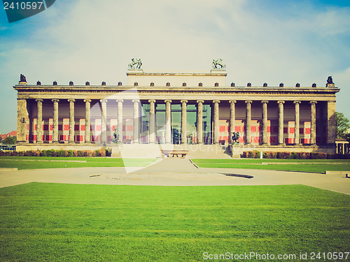 Image of Retro look Altesmuseum Berlin
