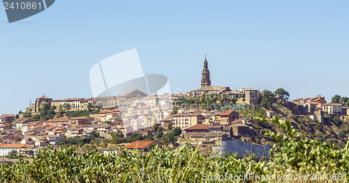 Image of Briones village, La Rioja, Spain 