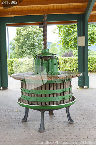 Image of germany wine press