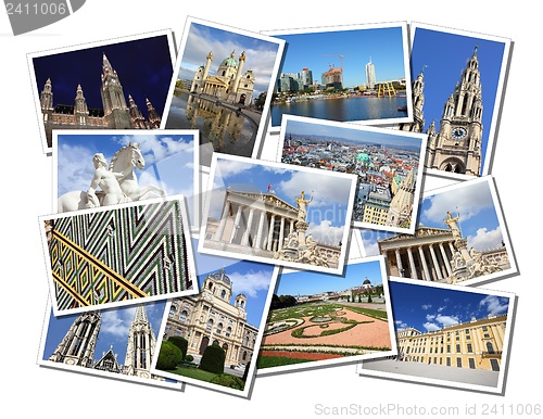 Image of Vienna postcards