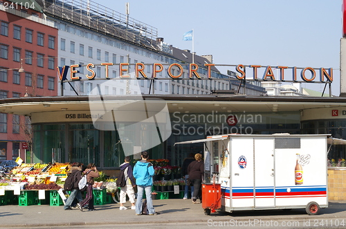 Image of Vesterport station in Copenhagen