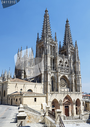 Image of cathedral in Burgos, Spain