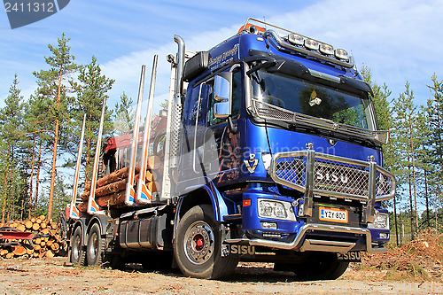 Image of Sisu Polar Logging Truck 