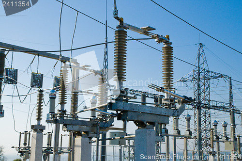 Image of High Voltage Power Station