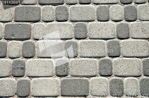 Image of alley with brick as background