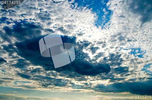 Image of good deep blue sky
