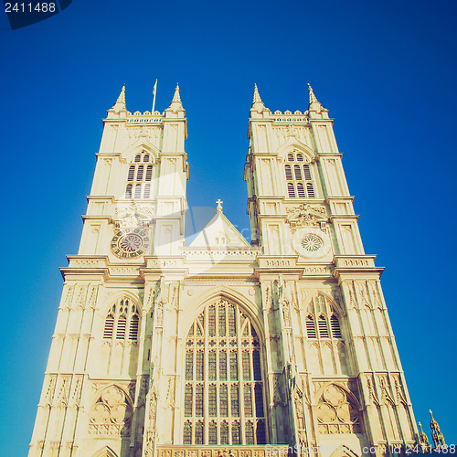 Image of Vintage look Westminster Abbey