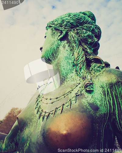 Image of Retro look Neptunbrunnen