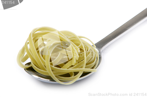 Image of Tablespoon with Pasta