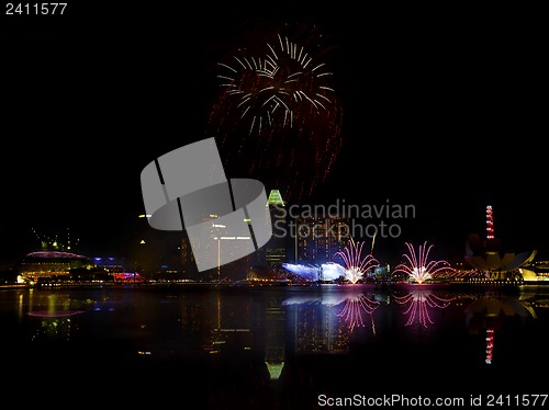 Image of Singapore Fireworks