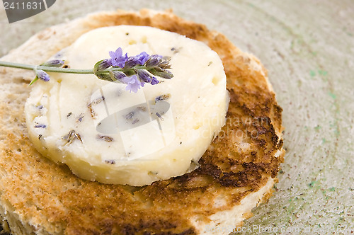 Image of Herbs butter with lavender and honey