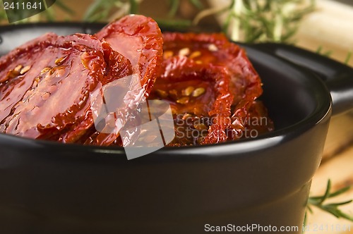 Image of Sun dried tomatoes with olive oil