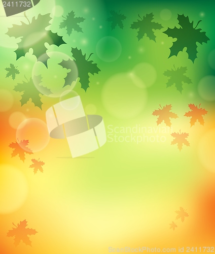 Image of Autumn theme background 4