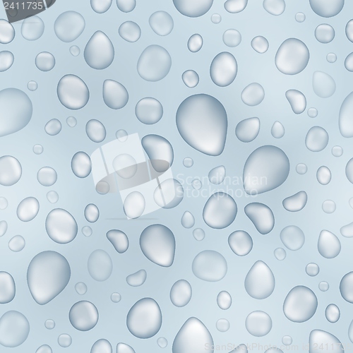 Image of Water drops seamless background 2