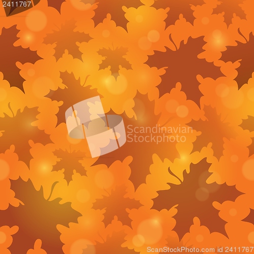Image of Leafy seamless background 4