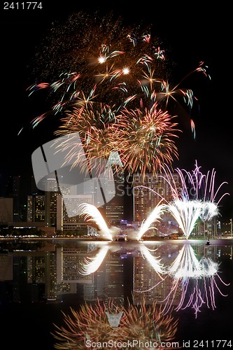 Image of Singapore Fireworks