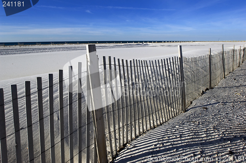 Image of White sand beach