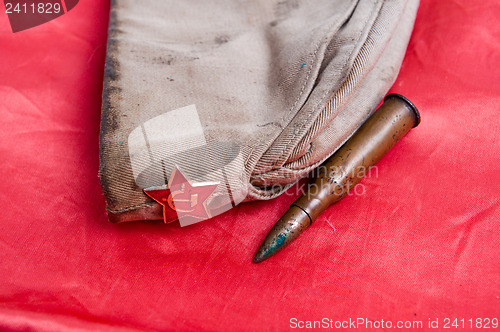 Image of forage cap and practice cartridge