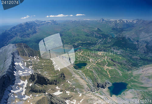 Image of Aerial view of Tendenera mountains