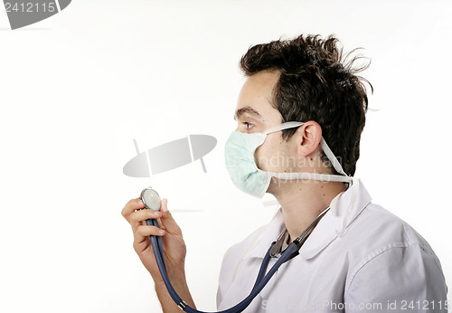 Image of Doctor with stethoscope