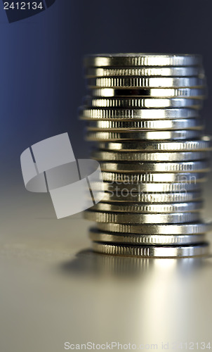 Image of tower of money