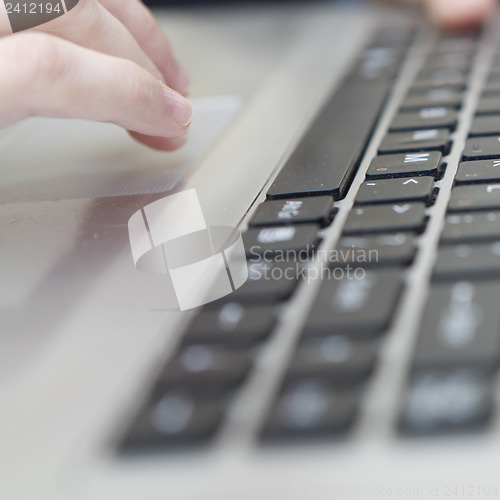 Image of laptop keyboard