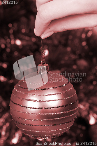 Image of Christmas decorations