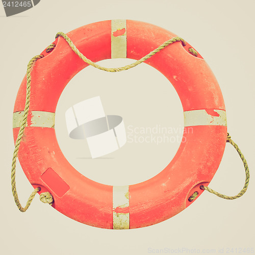 Image of Retro look Lifebuoy