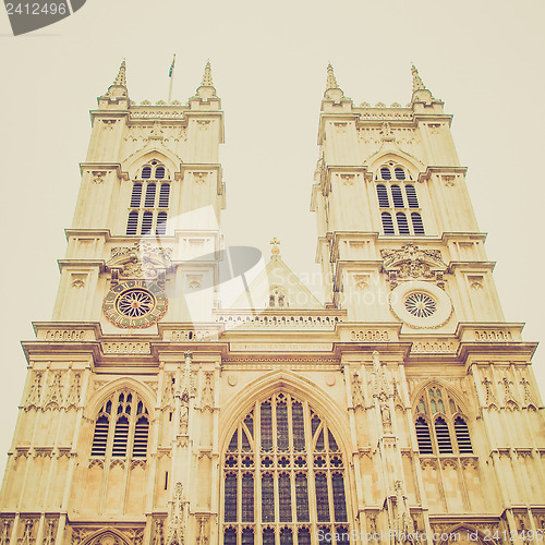 Image of Vintage look Westminster Abbey