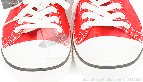 Image of Red Gym Shoes